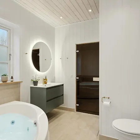 Awesome In With Sauna Holiday home Hojslev